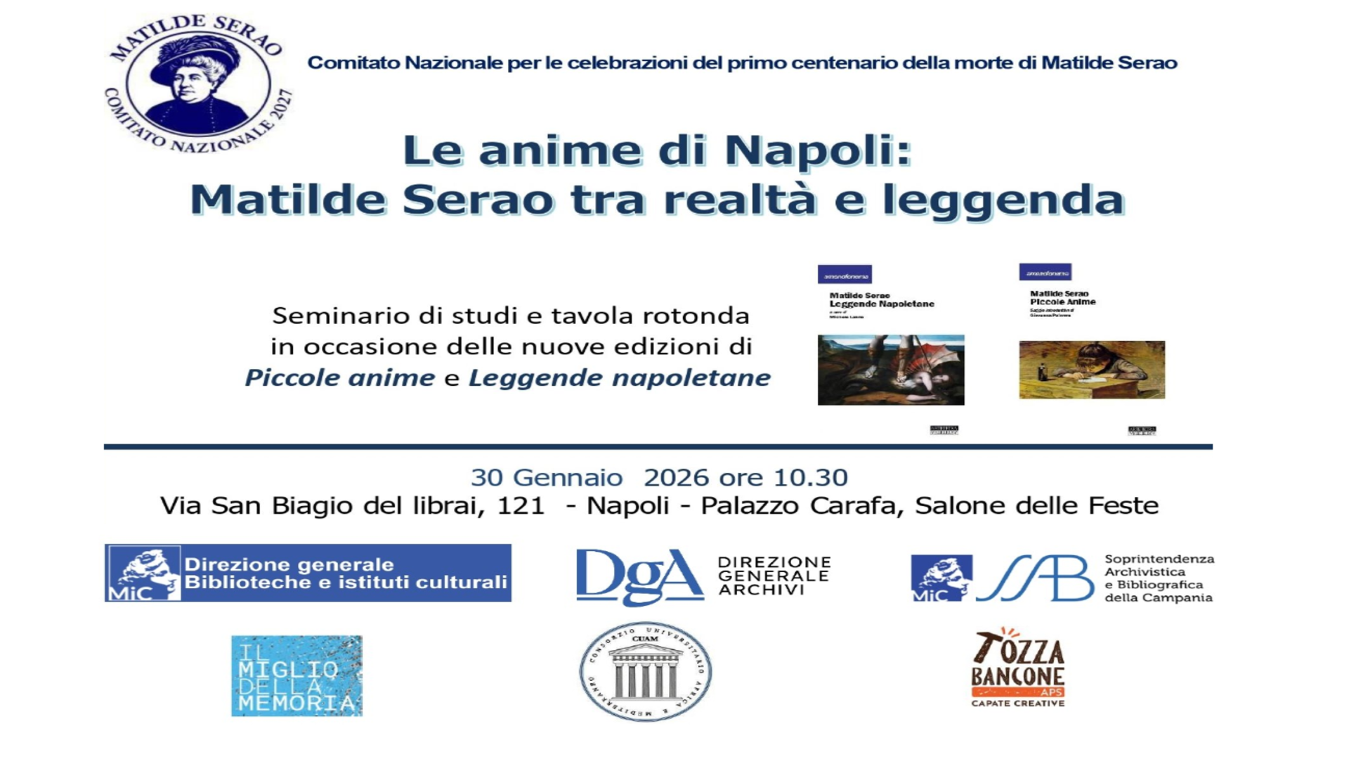 Le anime di Napoli: Matilde Serao tra realtà e leggenda